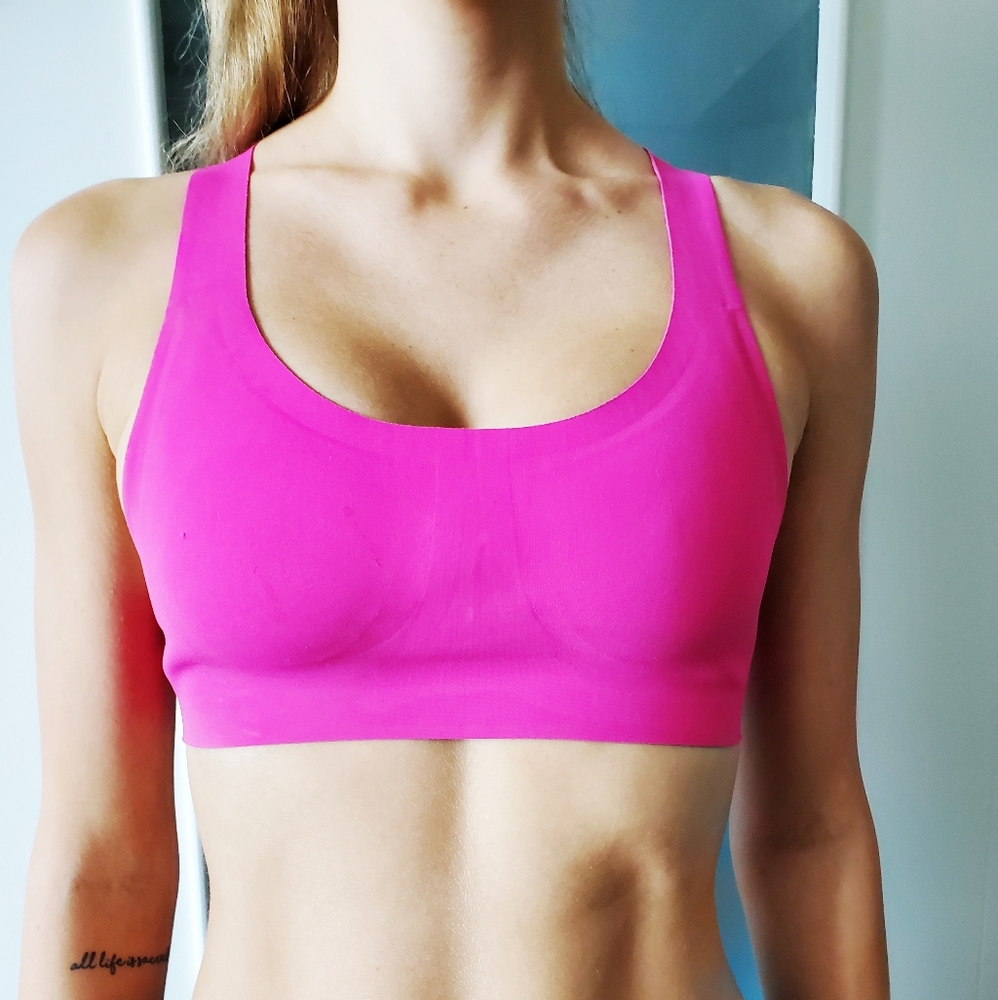 Lululemon Pink Sports Bra